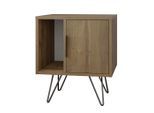 Nachttisch Glynn Nightstand 50/60/42 cm Eiche dunkel
