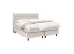 Boxspringbett Primo Beige Ca. 180x200cm 180/200 cm Beige