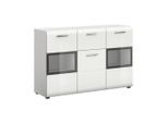 Sideboard Ice 125/81/37 cm 1 Schublade(n)