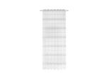 Fertigvorhang Louis Braun/weiss 140x245cm transparent