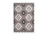 Flachwebeteppich Ethnie 400 Grau 160cm X 230cm 160/230 cm