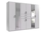 Drehtürenschrank Dillingen Weiss 270/208/58 cm Weiss