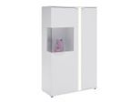 Highboard Delio Weiss 90/145/38 cm