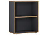 Aktenregal Salia B60 Anthrazit/honigeiche 60/74/33 cm