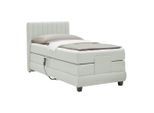 Boxspringbett Dixon Hellgrau Ca. 90x200cm 90/200 cm Hellgrau