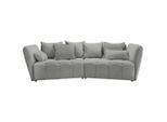 Boxspringsofa Sofi Hellgrau Hellgrau Textil