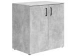 Kommode Multistauraum Betonoptik , 80/83/52 cm ,