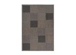Flachwebeteppich Indonesia - Sulawesi Taupe 80/150 cm