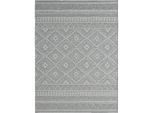 Flachwebteppich Ottawa3 In Grau Ca. 200x250cm 200/250 cm