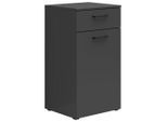 Kommode Multistauraum Graphitfarben , 45/83/40 cm , 1 Schublade(n)