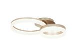 Led-deckenleuchte Ruli Weiss/gold Max. 24 Watt