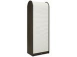 Rolloschrank In Schwarz/weiss Schwarz, Weiss