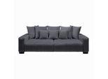 Bigsofa Matteo Graphitfarben Holz Graphitfarben