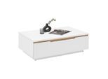 Couchtisch Dallas Weiss Holzwerkstoff 110/70/36 cm