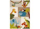 Kinderteppich Jungle In Bunt Ca. 120x170cm 120/170 cm
