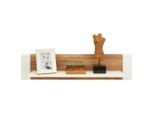 Wandboard In Weiss Hochglanz 120/28/24 cm