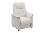 Relaxsessel Garda Creme Textil Creme