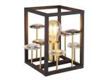 Tischleuchte Lisbon Gold/schwarz Max. 40 Watt