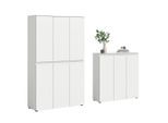 Garderobenschrank Scarpa 105+105/175+111/37+37 cm