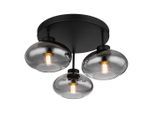 Deckenleuchte Shaun In Schwarz Max. 40 Watt 40/40/24 cm