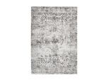 Flachwebeteppich Iglesia 500 Anthrazit / Creme 160/230 cm