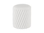 Hocker Cady -Trend- Weiss Textil, Holzwerkstoff