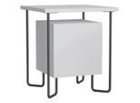 Nachttisch Acres Nachttisch 40/45/40 cm Weiss