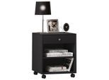 Nachttisch Rolda 45/54/38 cm Schwarz