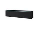 Lowboard D140 Graphit Graphitfarben