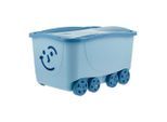 Box Mit Deckel Kids Hellblau 58/39/32 cm