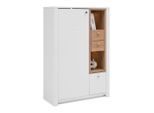 Highboard Whitehouse 10q8wr06 Weiss/eichefarben 92/138/41 cm 2 Schublade(n)