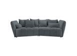 Boxspringsofa Sofi Grau Grau Textil