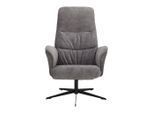 Relaxsessel York In Grau Textil Grau