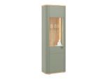 Vitrine Lagos Salbeigrün/eiche Artisan 69,2/209,5/37,5 cm ,
