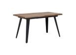 Ausziehtisch Jan Jan Metall, Holzwerkstoff 140-180/80/76 cm