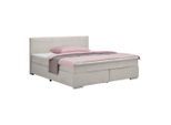 Boxspringbett Palermo In Beige Ca. 160x200cm 160/200 cm Beige