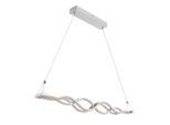Led-hängeleuchte Pilla L: 95 Cm Chromfarben 95/7/140 cm