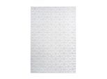Teppich Vivica 125 Weiss / Graublau 160/230 cm