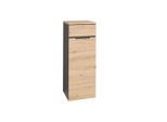 Regalkombination Memphis In Eiche Artisan/graphitfarben , 45/122/38 cm ,