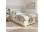 Boxbett Polo Ca. 90x200 Cm Elfenbein Mit Topper 90/200 cm Elfenbein