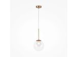 Pendelleuchte Basic Form Goldfarben Max. 20 Watt 20/64,1 cm