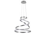 Led-hängeleuchte Silvi Alufarben Max. 40 Watt 50/50/120 cm