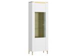 Vitrine Lazio Weiss B: 65,5 Cm ,