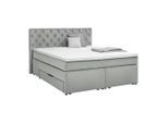 Boxspringbett Chester Grün Ca. 180x200cm 180/200 cm Grün