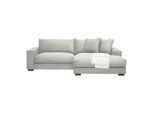 Ecksofa Pedro Beige Cord Beige
