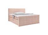 Boxspringbett Damon Rosa Ca. 160x200cm 160/200 cm Rosa