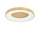 Led-deckenleuchte Luzia In Weiss/eichefarben
