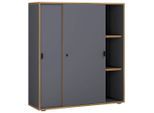 Aktenschrank Salia B100 Anthrazit/honigeiche Anthrazit, Honigeiche