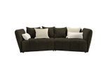 Boxspringsofa Sofi Dunkelgrün Dunkelgrün Textil