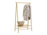 Kleiderständer Bamboo Naturfarben Naturfarben 103/163/47 cm